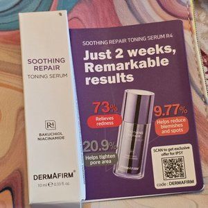 DERMAFIRM Soothing Repair Toning Serum Travel Sz 10mL New